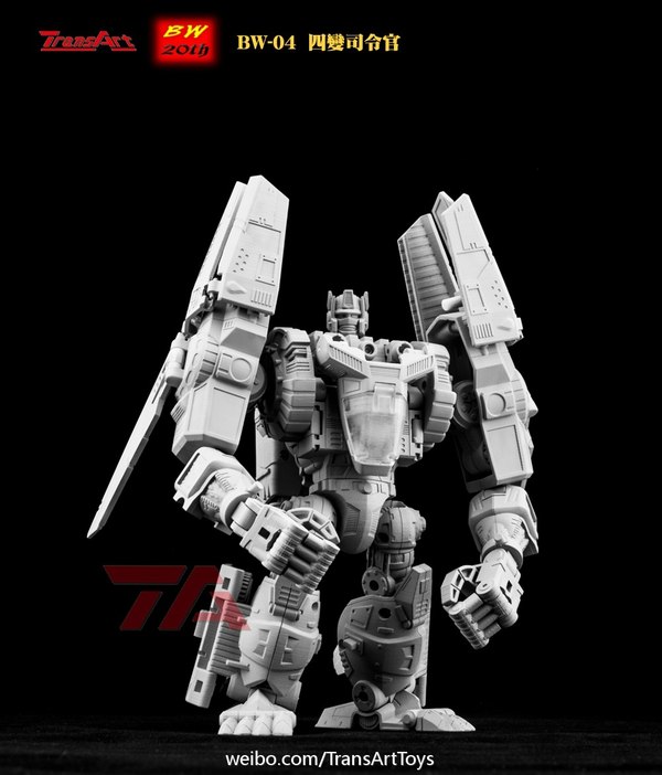 First Look BW 04 MP Class Not Optimal Optimus Primal From TransArts Toys  (1 of 9)